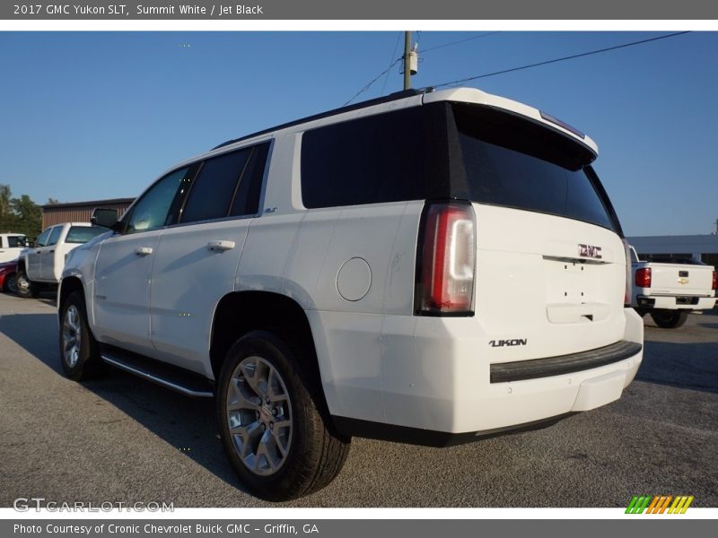 Summit White / Jet Black 2017 GMC Yukon SLT
