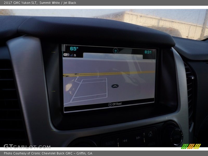 Summit White / Jet Black 2017 GMC Yukon SLT