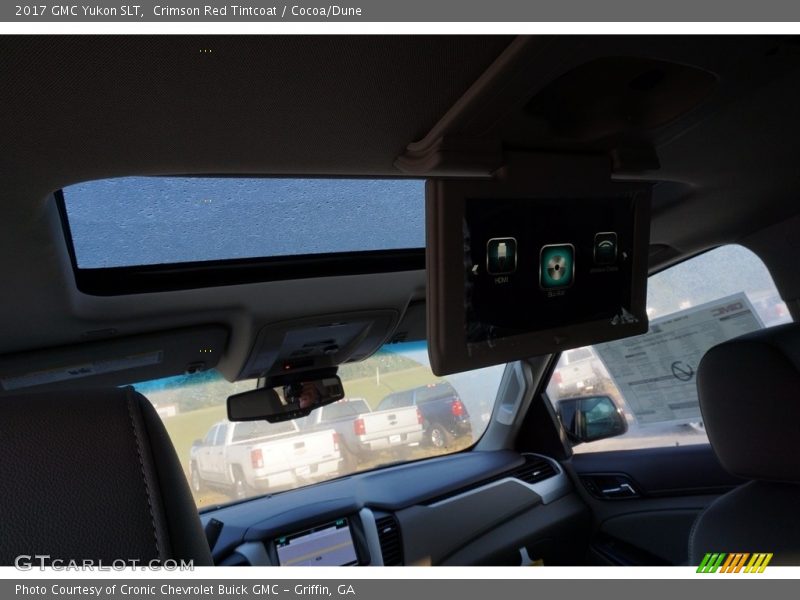 Crimson Red Tintcoat / Cocoa/Dune 2017 GMC Yukon SLT