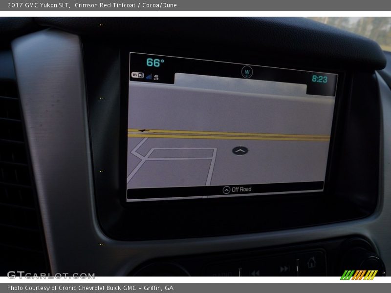 Crimson Red Tintcoat / Cocoa/Dune 2017 GMC Yukon SLT
