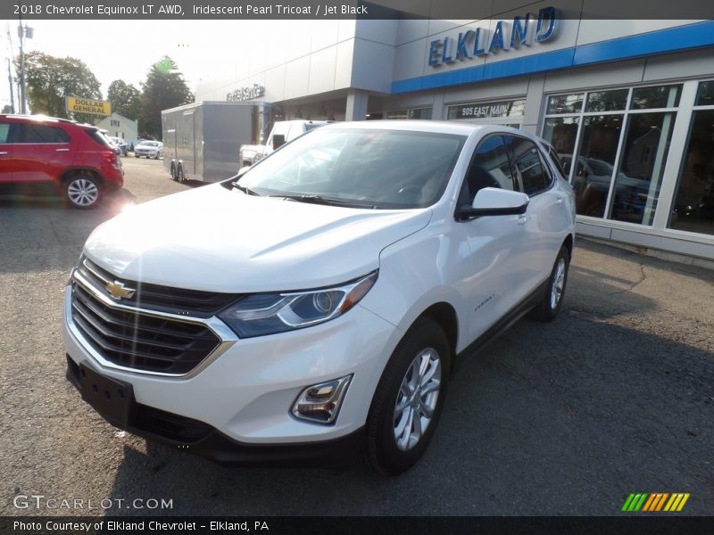 Iridescent Pearl Tricoat / Jet Black 2018 Chevrolet Equinox LT AWD