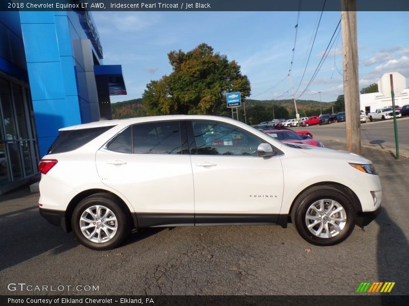 Iridescent Pearl Tricoat / Jet Black 2018 Chevrolet Equinox LT AWD