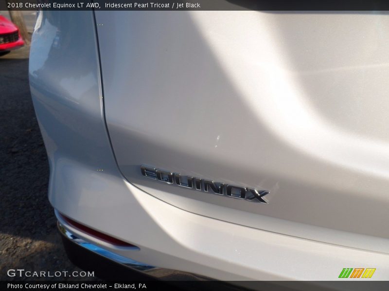 Iridescent Pearl Tricoat / Jet Black 2018 Chevrolet Equinox LT AWD