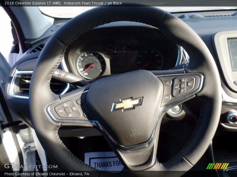 Iridescent Pearl Tricoat / Jet Black 2018 Chevrolet Equinox LT AWD