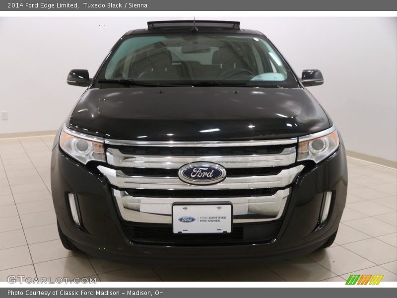Tuxedo Black / Sienna 2014 Ford Edge Limited