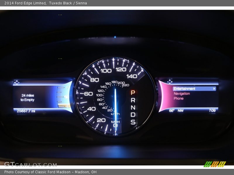 Tuxedo Black / Sienna 2014 Ford Edge Limited
