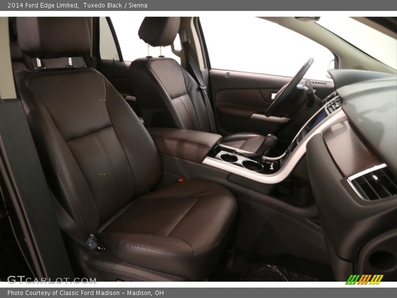 Tuxedo Black / Sienna 2014 Ford Edge Limited