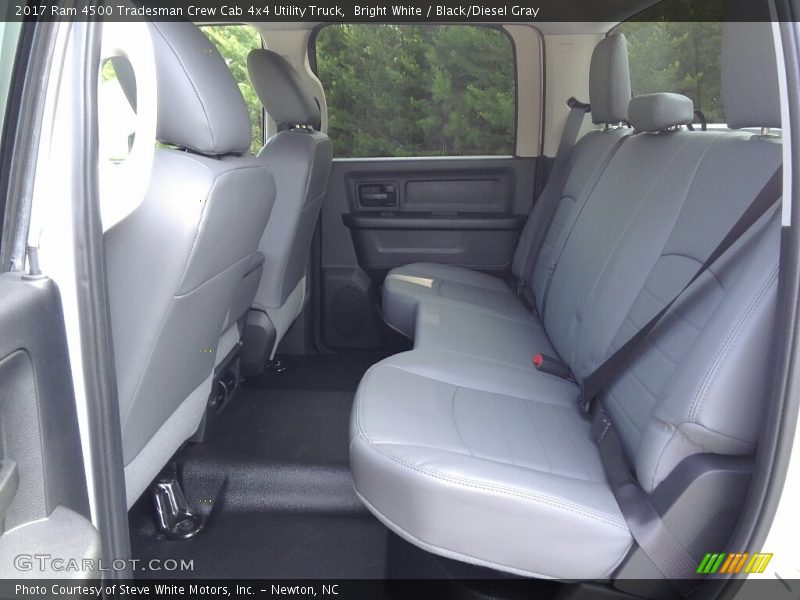 Bright White / Black/Diesel Gray 2017 Ram 4500 Tradesman Crew Cab 4x4 Utility Truck