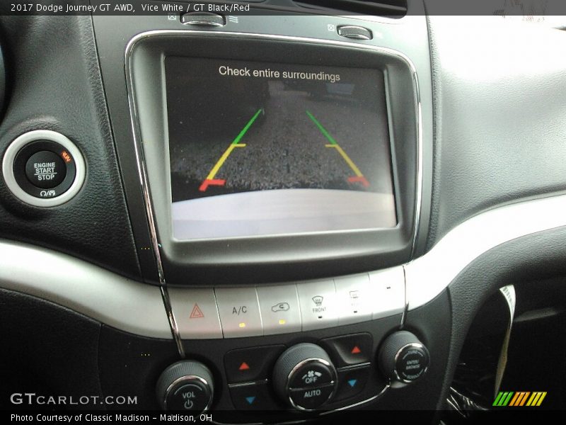 Vice White / GT Black/Red 2017 Dodge Journey GT AWD