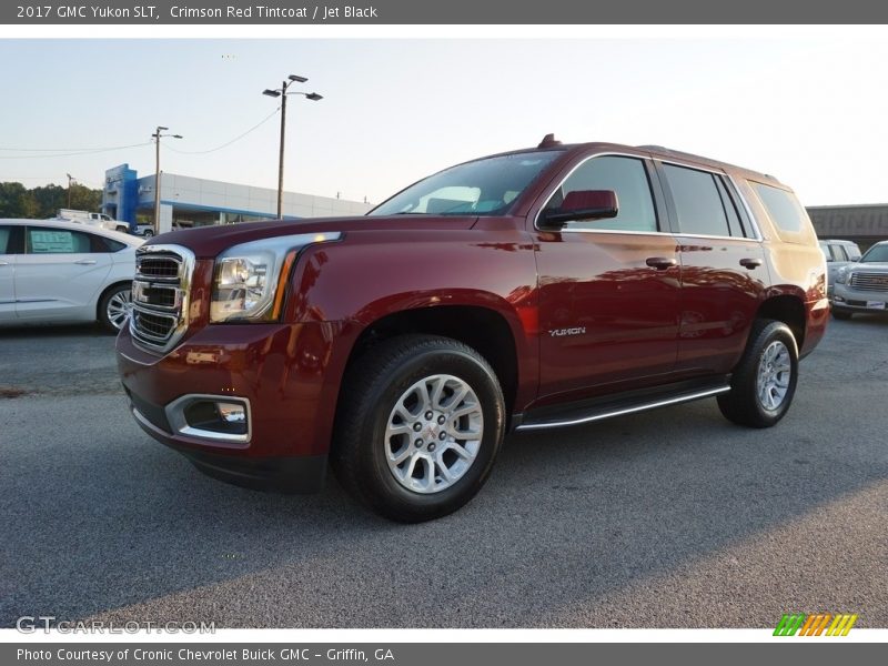 Crimson Red Tintcoat / Jet Black 2017 GMC Yukon SLT