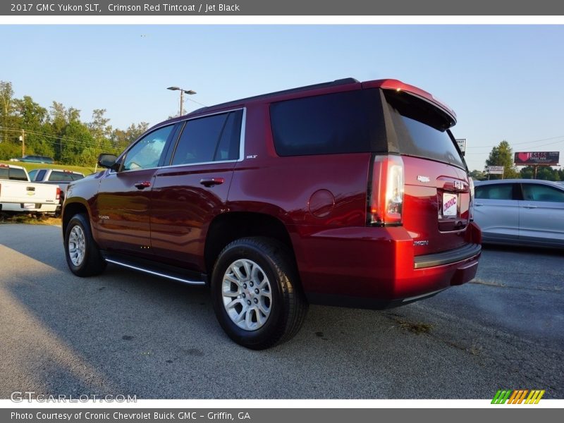 Crimson Red Tintcoat / Jet Black 2017 GMC Yukon SLT