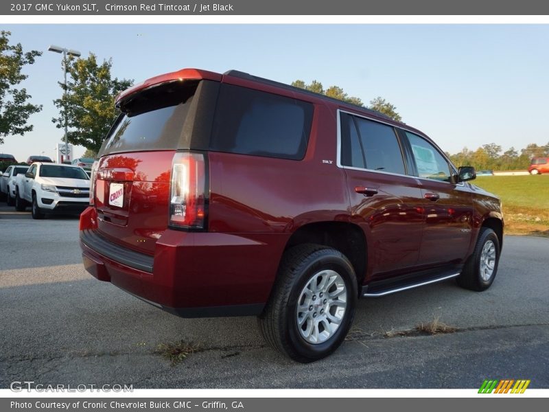 Crimson Red Tintcoat / Jet Black 2017 GMC Yukon SLT