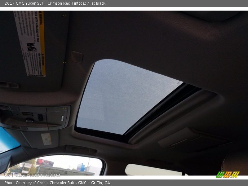 Crimson Red Tintcoat / Jet Black 2017 GMC Yukon SLT