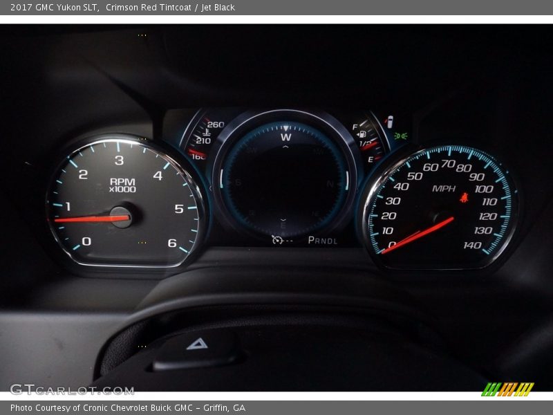 Crimson Red Tintcoat / Jet Black 2017 GMC Yukon SLT