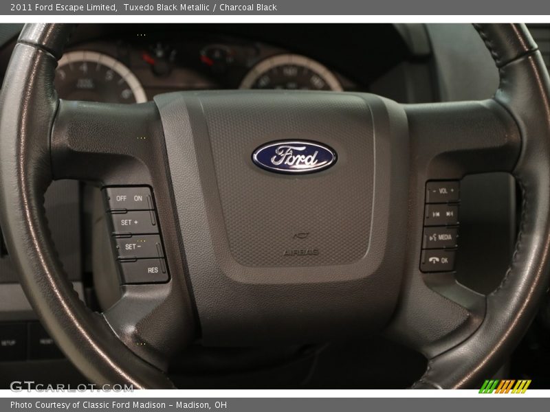 Tuxedo Black Metallic / Charcoal Black 2011 Ford Escape Limited