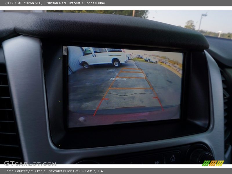 Crimson Red Tintcoat / Cocoa/Dune 2017 GMC Yukon SLT