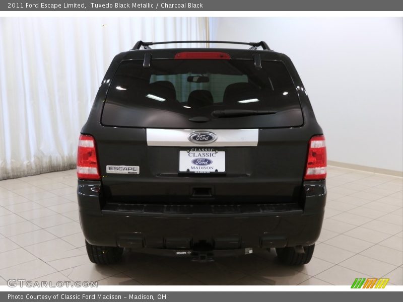 Tuxedo Black Metallic / Charcoal Black 2011 Ford Escape Limited