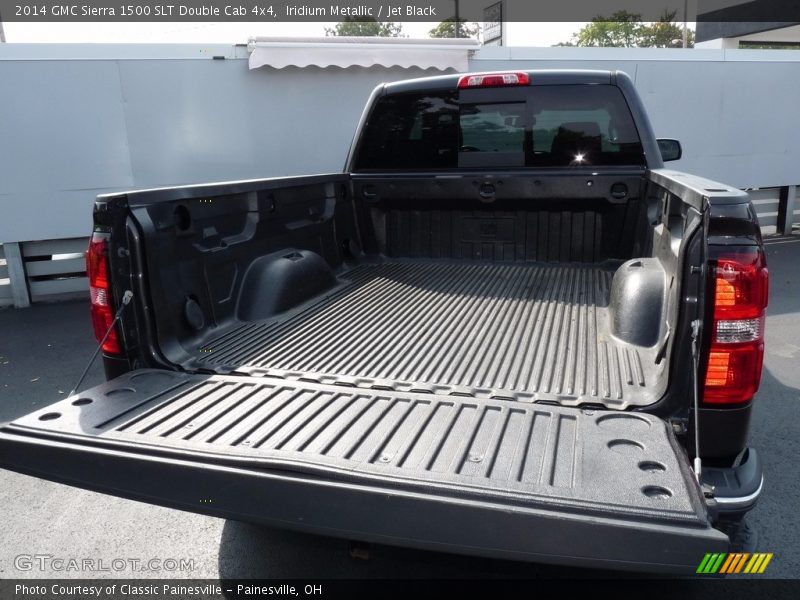 Iridium Metallic / Jet Black 2014 GMC Sierra 1500 SLT Double Cab 4x4