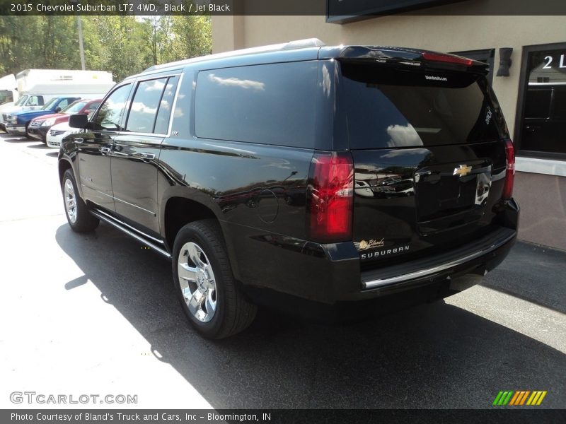 Black / Jet Black 2015 Chevrolet Suburban LTZ 4WD