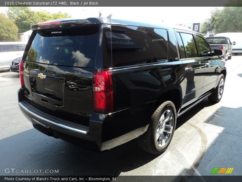 Black / Jet Black 2015 Chevrolet Suburban LTZ 4WD