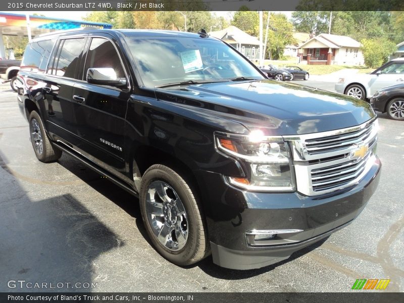Black / Jet Black 2015 Chevrolet Suburban LTZ 4WD