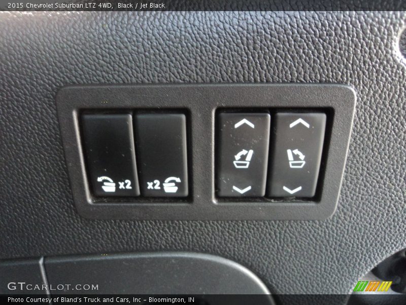 Black / Jet Black 2015 Chevrolet Suburban LTZ 4WD