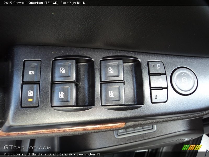 Black / Jet Black 2015 Chevrolet Suburban LTZ 4WD