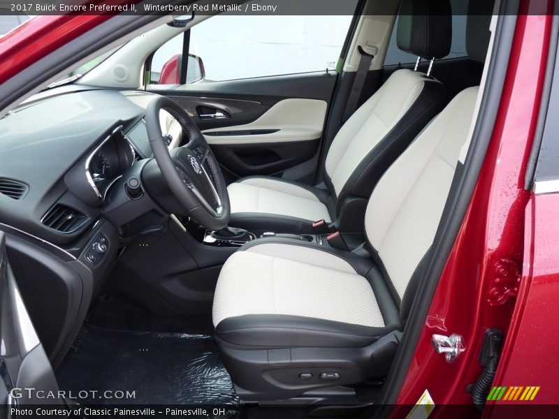 Winterberry Red Metallic / Ebony 2017 Buick Encore Preferred II