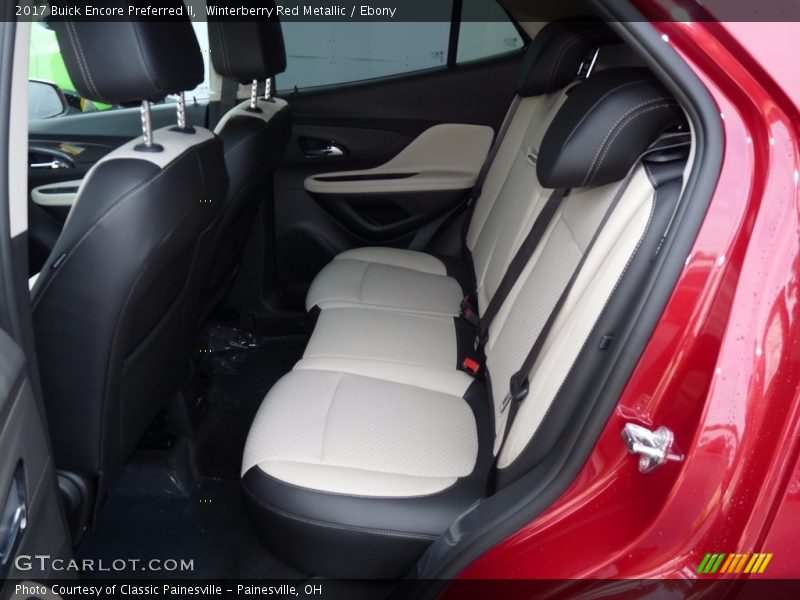 Winterberry Red Metallic / Ebony 2017 Buick Encore Preferred II