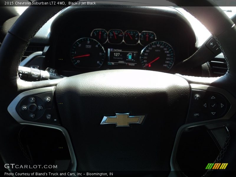Black / Jet Black 2015 Chevrolet Suburban LTZ 4WD