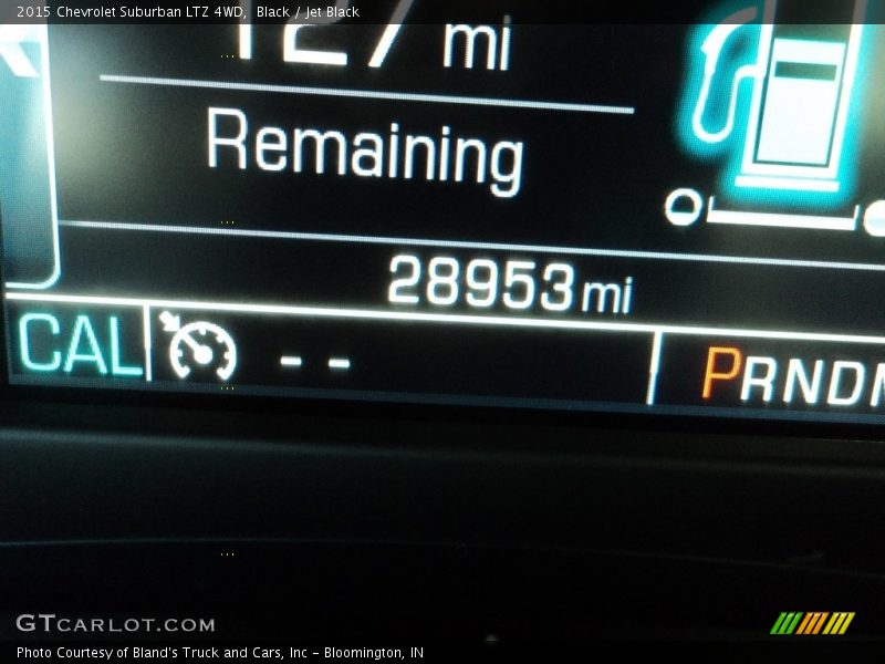 Black / Jet Black 2015 Chevrolet Suburban LTZ 4WD