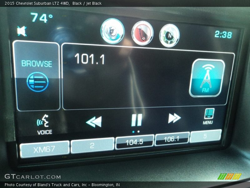 Black / Jet Black 2015 Chevrolet Suburban LTZ 4WD