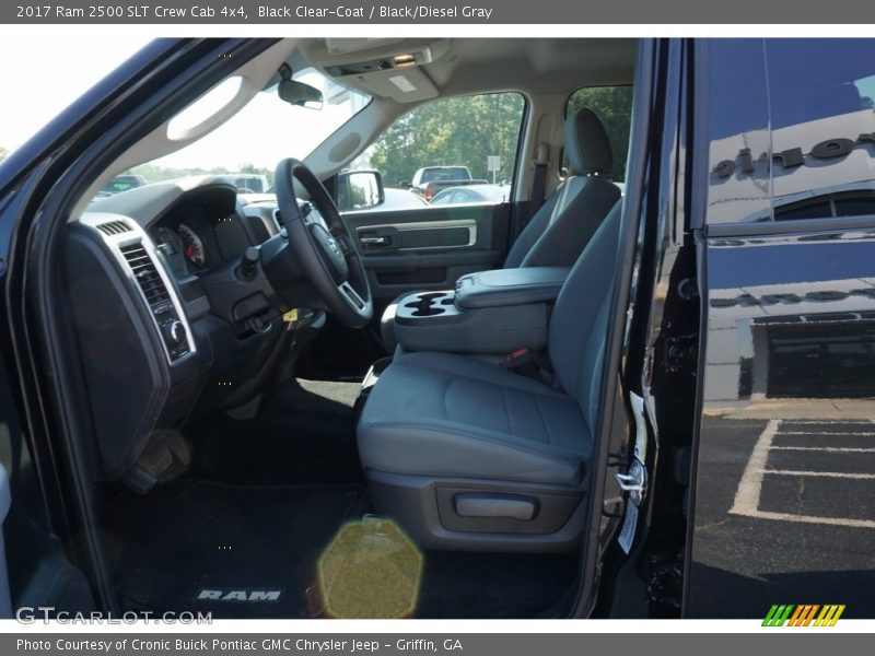 Black Clear-Coat / Black/Diesel Gray 2017 Ram 2500 SLT Crew Cab 4x4