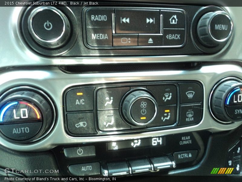 Black / Jet Black 2015 Chevrolet Suburban LTZ 4WD