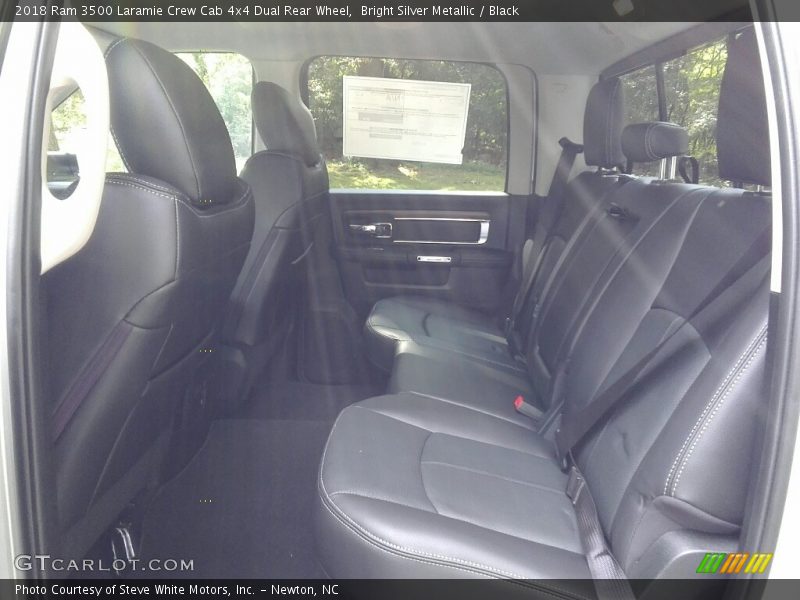 Bright Silver Metallic / Black 2018 Ram 3500 Laramie Crew Cab 4x4 Dual Rear Wheel