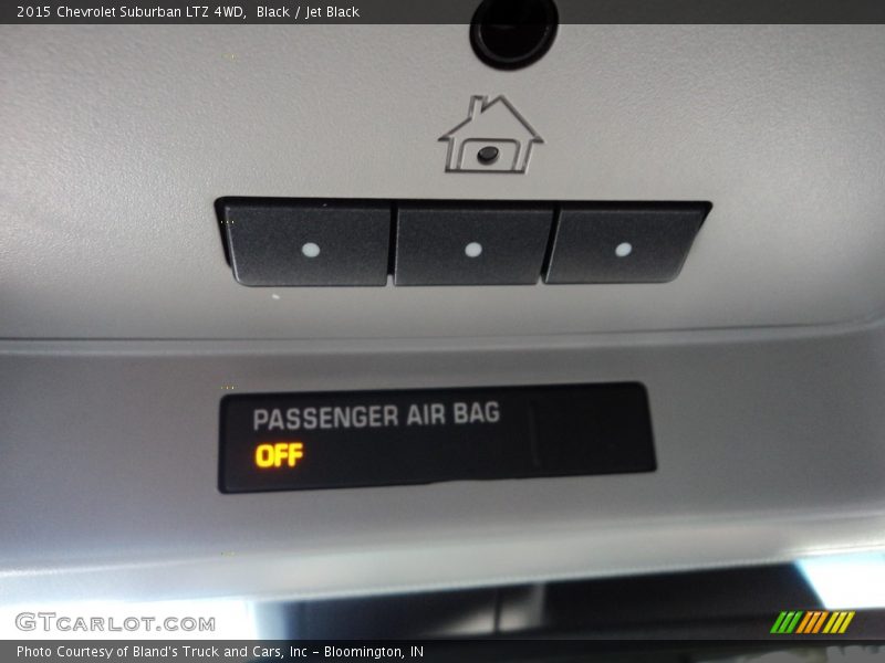Black / Jet Black 2015 Chevrolet Suburban LTZ 4WD