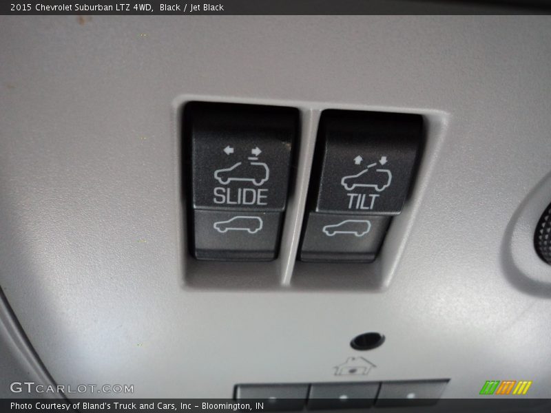 Black / Jet Black 2015 Chevrolet Suburban LTZ 4WD