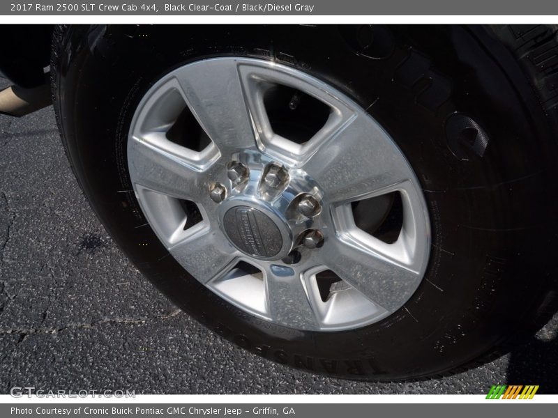 Black Clear-Coat / Black/Diesel Gray 2017 Ram 2500 SLT Crew Cab 4x4
