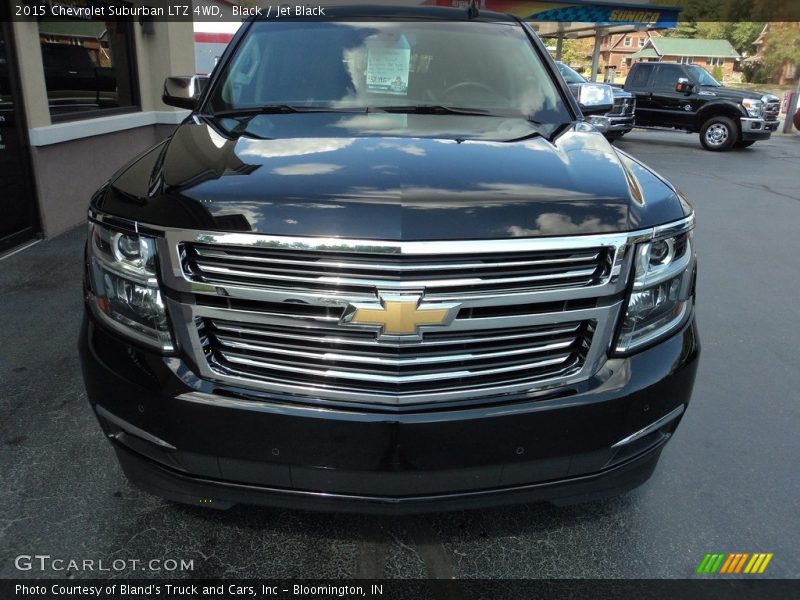 Black / Jet Black 2015 Chevrolet Suburban LTZ 4WD