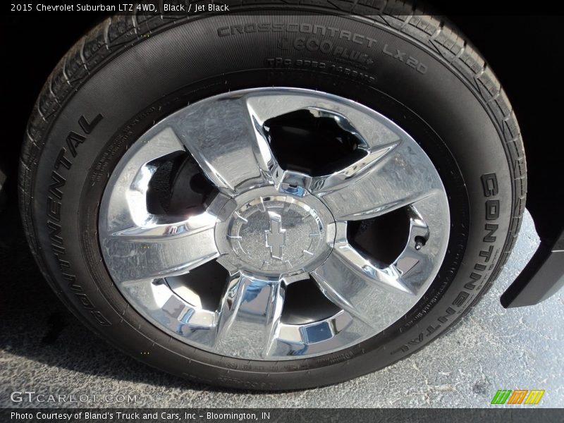 Black / Jet Black 2015 Chevrolet Suburban LTZ 4WD