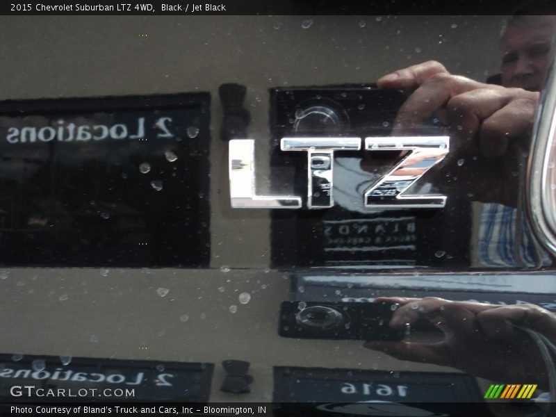 Black / Jet Black 2015 Chevrolet Suburban LTZ 4WD
