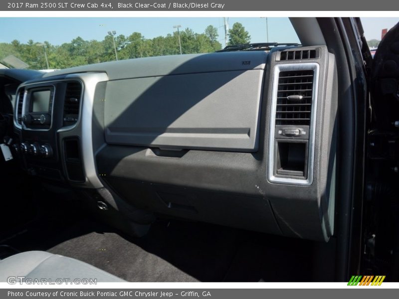 Black Clear-Coat / Black/Diesel Gray 2017 Ram 2500 SLT Crew Cab 4x4