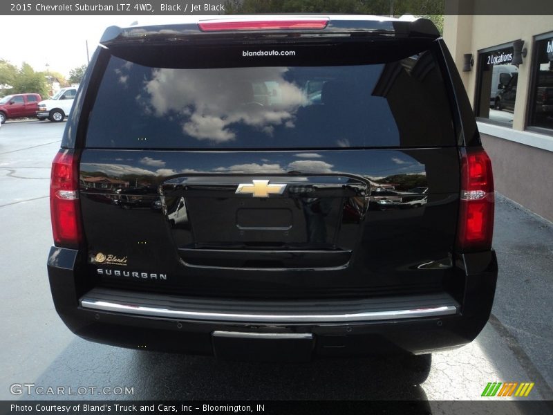 Black / Jet Black 2015 Chevrolet Suburban LTZ 4WD