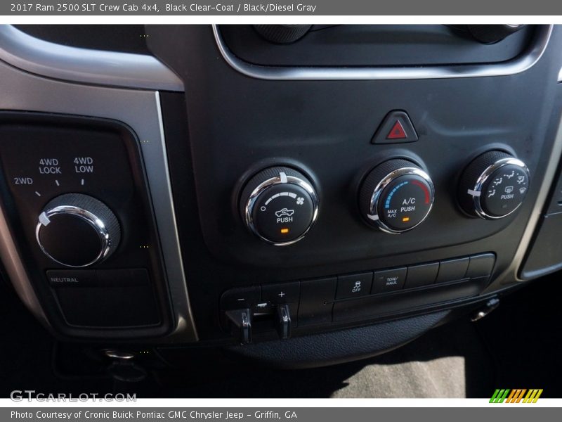 Black Clear-Coat / Black/Diesel Gray 2017 Ram 2500 SLT Crew Cab 4x4