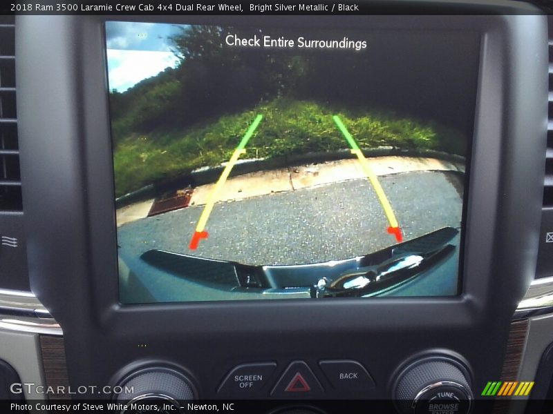 Bright Silver Metallic / Black 2018 Ram 3500 Laramie Crew Cab 4x4 Dual Rear Wheel