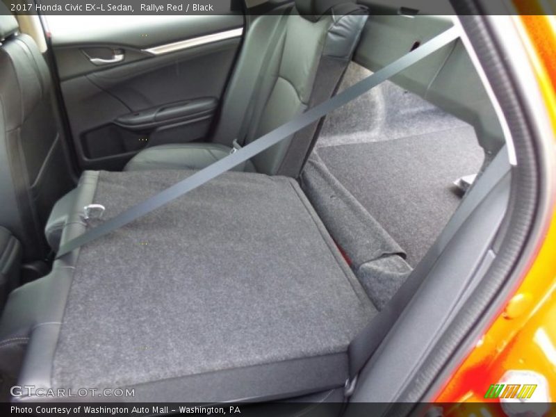 Rallye Red / Black 2017 Honda Civic EX-L Sedan