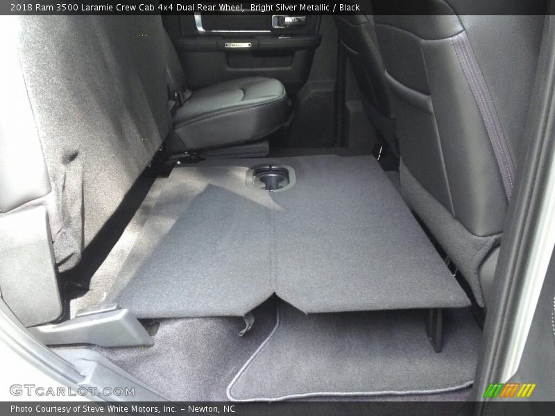 Bright Silver Metallic / Black 2018 Ram 3500 Laramie Crew Cab 4x4 Dual Rear Wheel