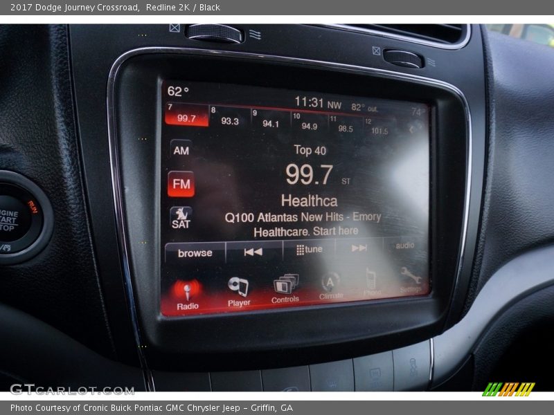 Redline 2K / Black 2017 Dodge Journey Crossroad