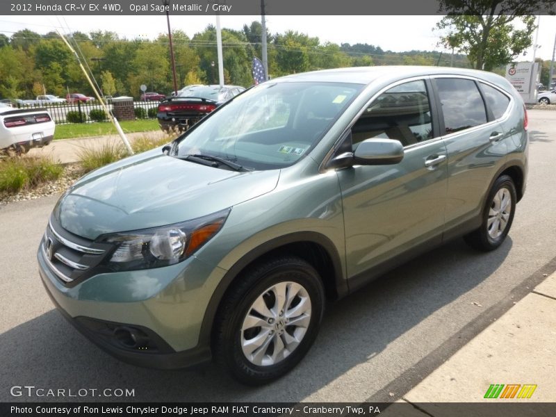 Opal Sage Metallic / Gray 2012 Honda CR-V EX 4WD
