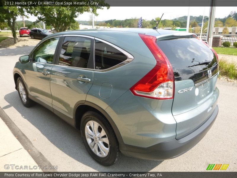 Opal Sage Metallic / Gray 2012 Honda CR-V EX 4WD